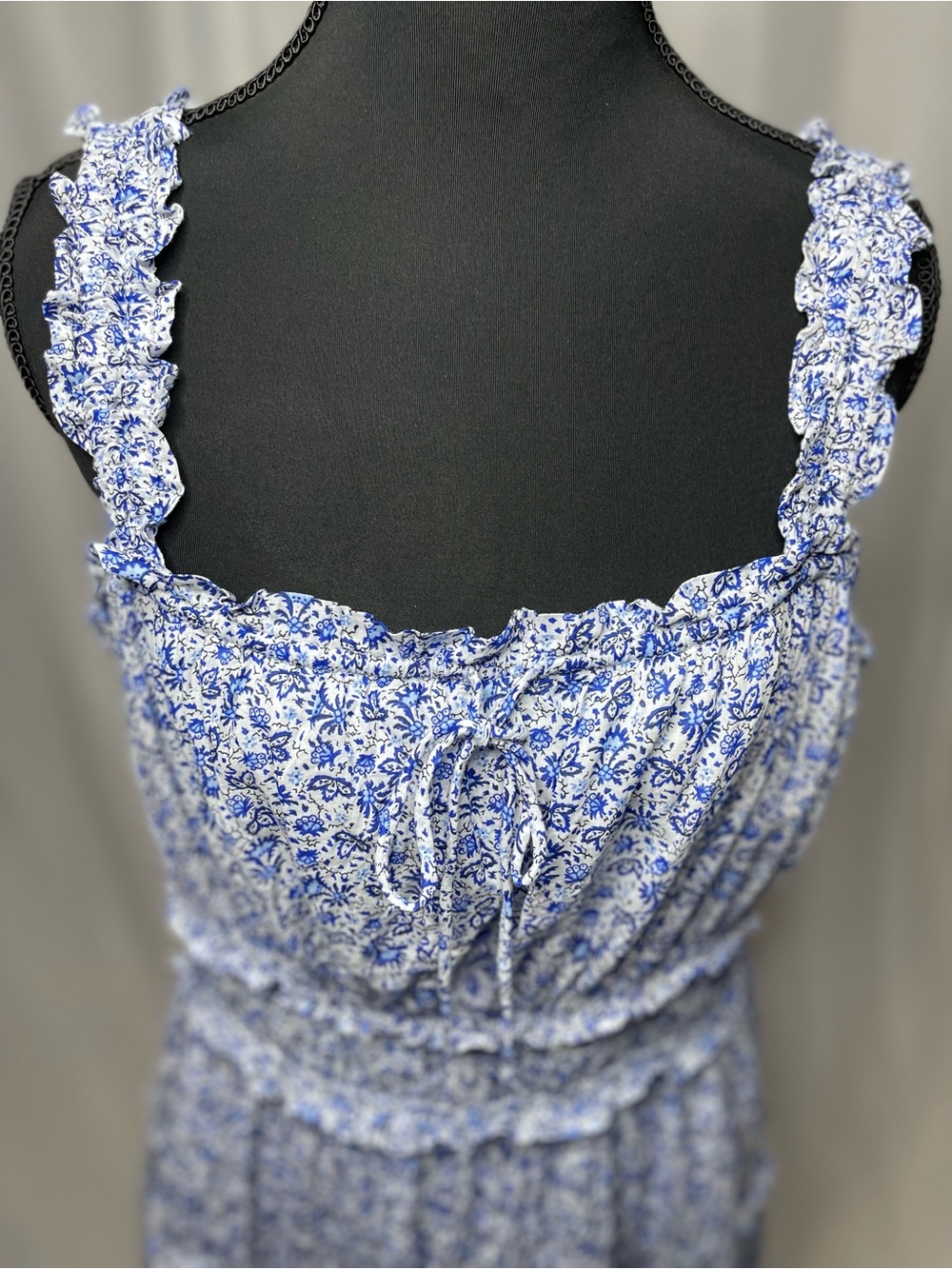 Gap × DÔEN Blue Floral Maxi Dress - Women - Picture 7 of 11